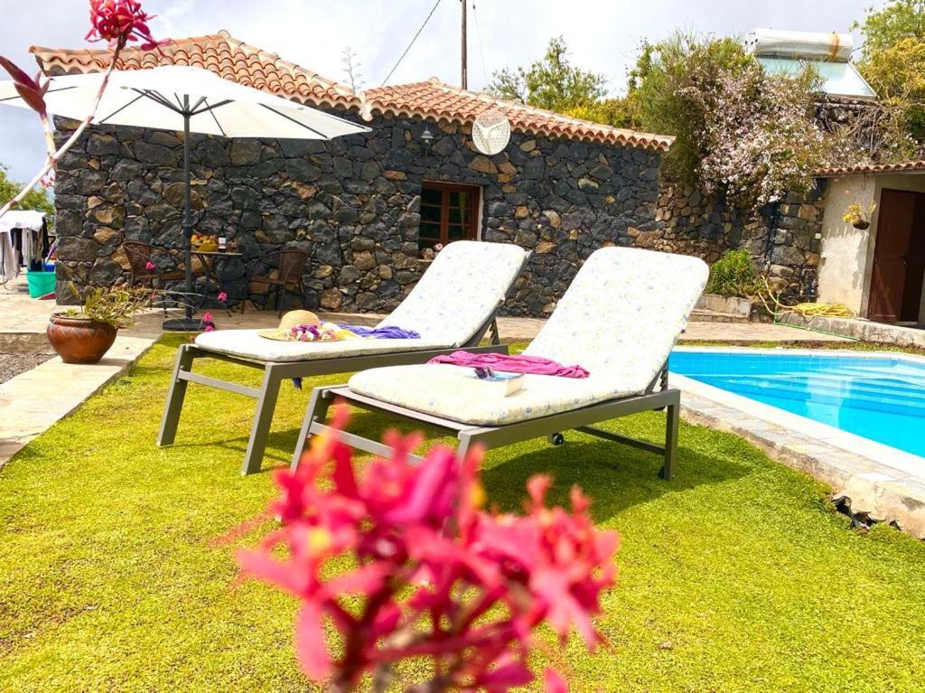 Climatized Pool Free Wifi Casa Rural Las Pareditas 蒂哈拉费 外观 照片